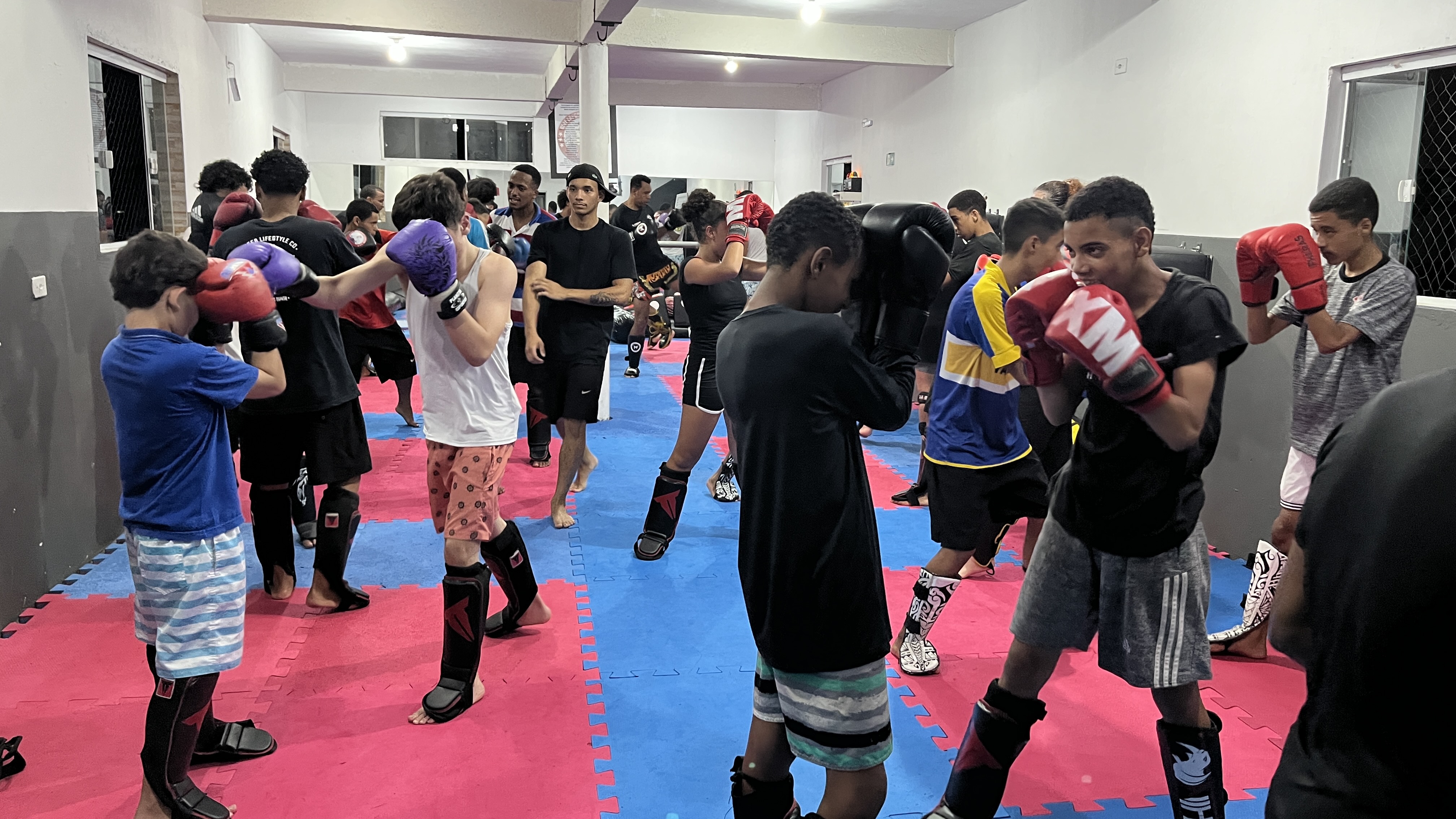 Aula de Muay Thai